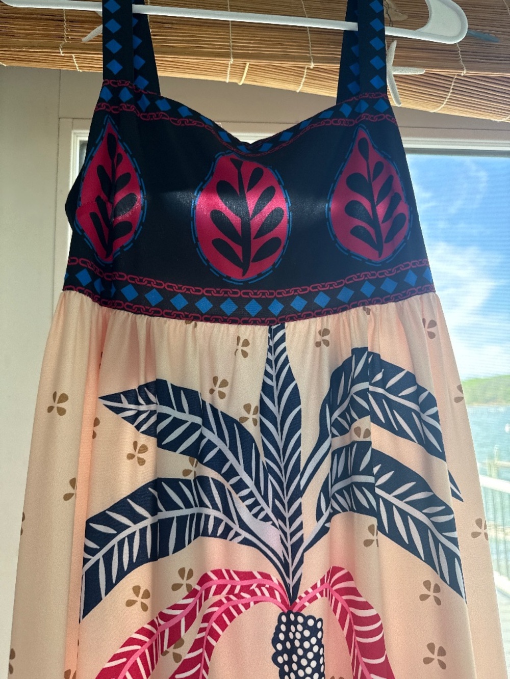 Pink hibiscus dress maxi dress
